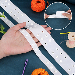6 Yards 2-Row Plastic Snap Button Tape&nbsp;FIND-PH0010-28A