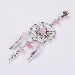 Tibetan Style Alloy European Dangle Charms&nbsp;PALLOY-JF00295