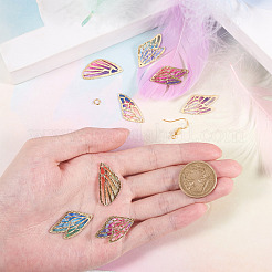 DIY Wing Drop Earrings Making Kit&nbsp;DIY-CD0001-38