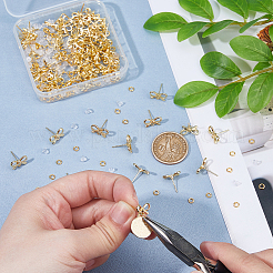 Bowknot Alloy Stud Earring Findings&nbsp;FIND-HS0001-55