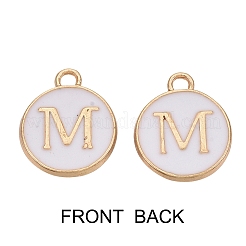 Golden Plated Enamel Alloy Charms&nbsp;ENAM-SZ0001-26A-M