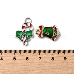 Alloy Enamel Pendants/Charms&nbsp;ENAM-SC0001-03