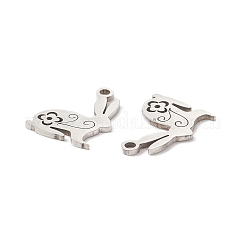 Non-Tarnish 201 Stainless Steel Pendants&nbsp;STAS-D451-16P