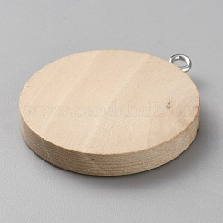 Wood Pendant Cabochon Settings&nbsp;FIND-TAC0037-06D
