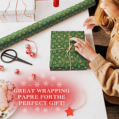 Flower Gift Wrapping Paper&nbsp;DIY-TAC0020-52B