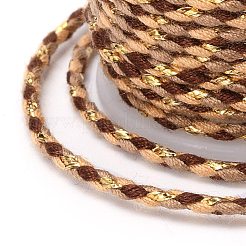 4-Ply Polycotton Cord with Metallic Thread&nbsp;OCOR-Z003-D39