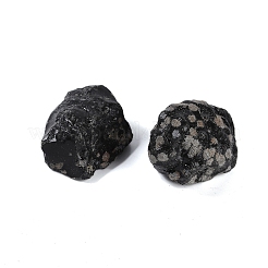 Raw Rough Natural Snowflake Obsidian Beads&nbsp;G-C140-08