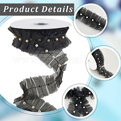 Polyester Embroidery Flower Lace Trim&nbsp;OCOR-WH20006-84A