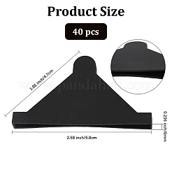 40Pcs Triangle Plastic Furniture Corner Guards&nbsp;AJEW-DJ0004-56