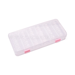 Plastic Bead Storage Containers with Lids and 30PCS Mini Storage Jars&nbsp;X-C020Y