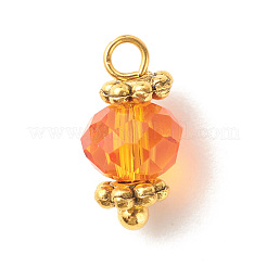 Electroplate Glass Beads Pendant&nbsp;PALLOY-JF01344
