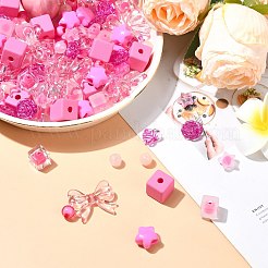 200Pcs Mixed Styles Acrylic Beads&nbsp;OACR-CJ0001-83
