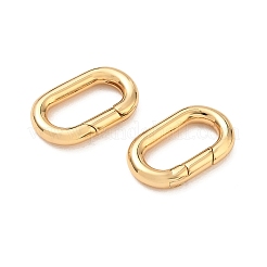 SHEGRACE Brass Spring Gate Rings&nbsp;XGRQ7M143-981G