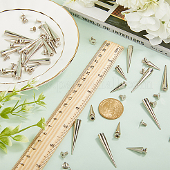 30 Sets 2 Style Alloy Rivets Set&nbsp;PALLOY-GF0001-07
