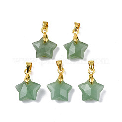 Natural Green Aventurine Charms&nbsp;G-N326-142-07
