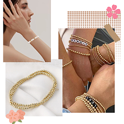 Brass Beads&nbsp;KK-BBC0009-71B