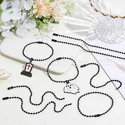 100Pcs Iron Ball Chains with Connectors&nbsp;IFIN-SP0001-67EB