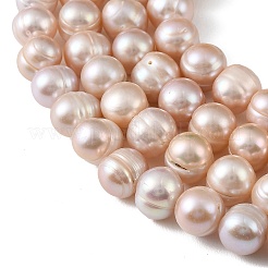 Natural Cultured Freshwater Pearl Beads Strands&nbsp;PEAR-L034-18B