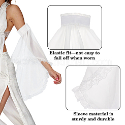 1 Pair Polyester Sleeve for Women&nbsp;AJEW-ME0003-39B