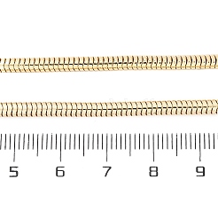 Brass Snake Chain Necklaces for Women&nbsp;NJEW-D302-72G