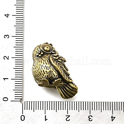 Brass Owl Figurine Statue for Living Room Table Home Decoration&nbsp;DJEW-Q008-04AB