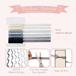 30 Yards 6 Colors Polyester Ribbon&nbsp;OCOR-TAC0028-06B