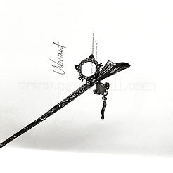 Alloy Cat Hair Sticks&nbsp;PW-WG9C2DB-01