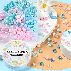 DIY Candy Color Jewelry Set Making Kits&nbsp;DIY-YW0004-90C
