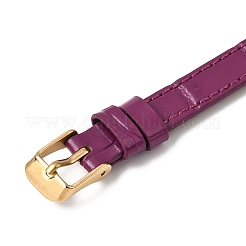 Imitation Leather String Bracelets with Stainless Steel Buckles&nbsp;AJEW-Z053-01D