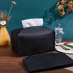 PU Leather Tissue Storage Box&nbsp;AJEW-WH0609-769B