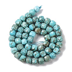 Natural Howlite Beads Strands&nbsp;G-G001-B03-02