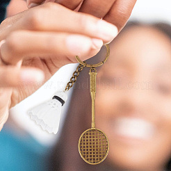 Zinc Alloy & PVC Pendant Keychains&nbsp;KEYC-SP0001-70B