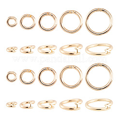 10Pcs 5 Styles Brass Open Jump Rings&nbsp;KK-TA0008-84G