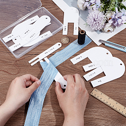1Set Acrylic Quilting Templates&nbsp;TOOL-BC0003-23A