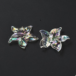 UV Plating Acrylic Beads Caps&nbsp;TACR-S161-08