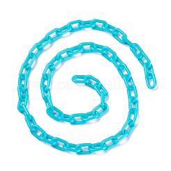 Opaque Acrylic Cable Chains&nbsp;SACR-N010-002C