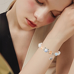 80Pcs 4 Styles Alloy Bead Frame&nbsp;FIND-SP0004-12AS