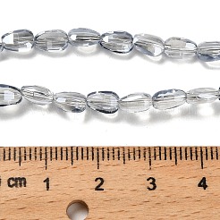 Electroplate Glass Beads Strands&nbsp;EGLA-P064-01B-PL04