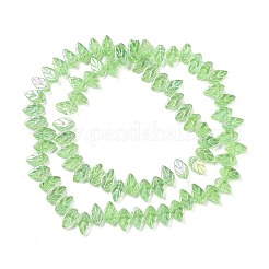 Electroplate Glass Beads Strands&nbsp;EGLA-C005-02A-AB01