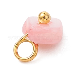 Dyed Natural Freshwater Shell Nuggets Charms&nbsp;PALLOY-JF05032-02