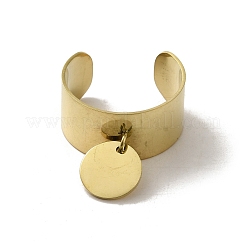 304 Stainless Steel Open Cuff Rings&nbsp;LS-RJEW-K258-03G