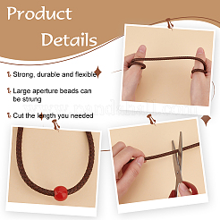 Round Braided Leather Cord&nbsp;OCOR-WH0082-109C
