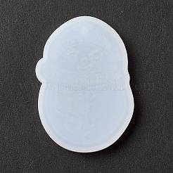 Christmas Theme DIY Snowman Pendant Silicone Statue Molds&nbsp;LS-DIY-K054-10