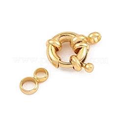 SHEGRACE Brass Spring Ring Clasps&nbsp;XGR0022G-44G