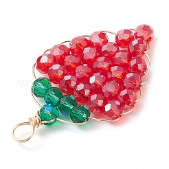 Glass Pendants&nbsp;PALLOY-JF03006-02