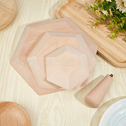 Wood Ceramic Bowl Molds&nbsp;WOOD-WH0030-98A