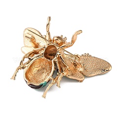 Bee with Flower Enamel Pins&nbsp;RB-CBAC813-01G-02
