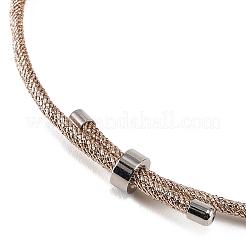 Adjustable Round Polyester Braided Cord Bracelet Making&nbsp;FIND-G117-01P-02