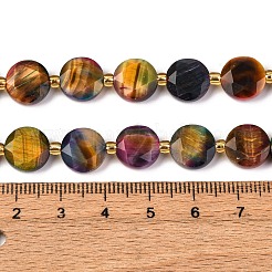 Natural Tiger Eye Dyed Beads Strands&nbsp;G-C116-A95-01