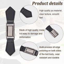 4 Sets 4 Colors PU Leather Buckles&nbsp;FIND-FG0002-29